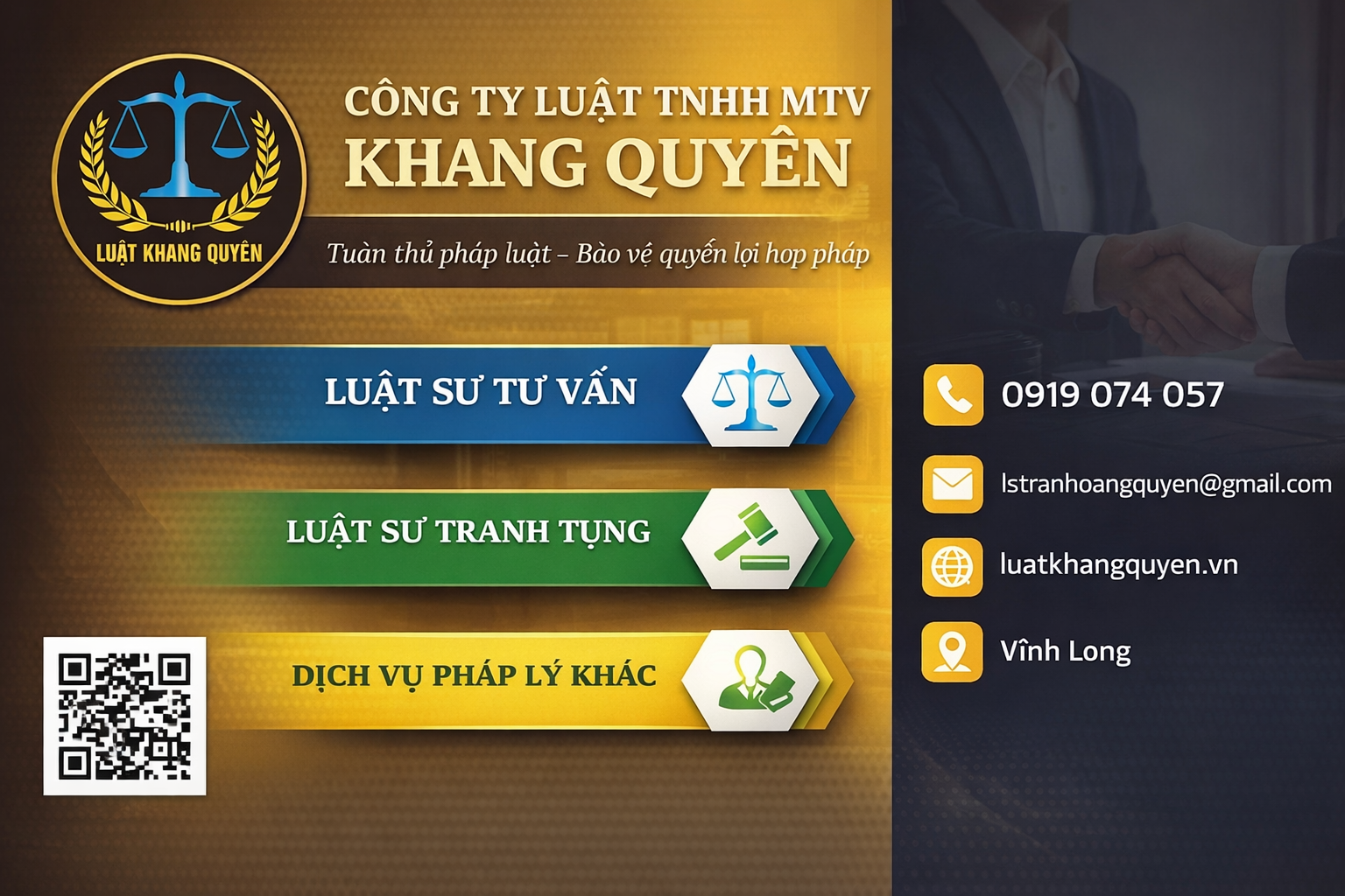 Công ty Luật TNHH MTV Khang Quyên